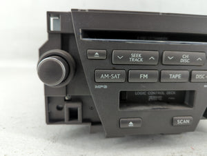 2007-2009 Lexus Es350 Radio AM FM Cd Player Receiver Replacement P/N:86120-33730 Fits 2007 2008 2009 OEM Used Auto Parts