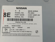 2017-2020 Infiniti Q60 Radio AM FM Cd Player Receiver Replacement P/N:28330 4HB4A Fits 2015 2016 2017 2018 2019 2020 OEM Used Auto Parts