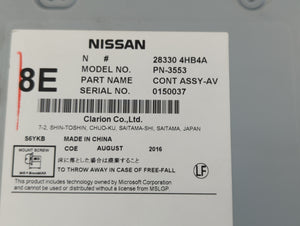 2017-2020 Infiniti Q60 Radio AM FM Cd Player Receiver Replacement P/N:28330 4HB4A Fits 2015 2016 2017 2018 2019 2020 OEM Used Auto Parts