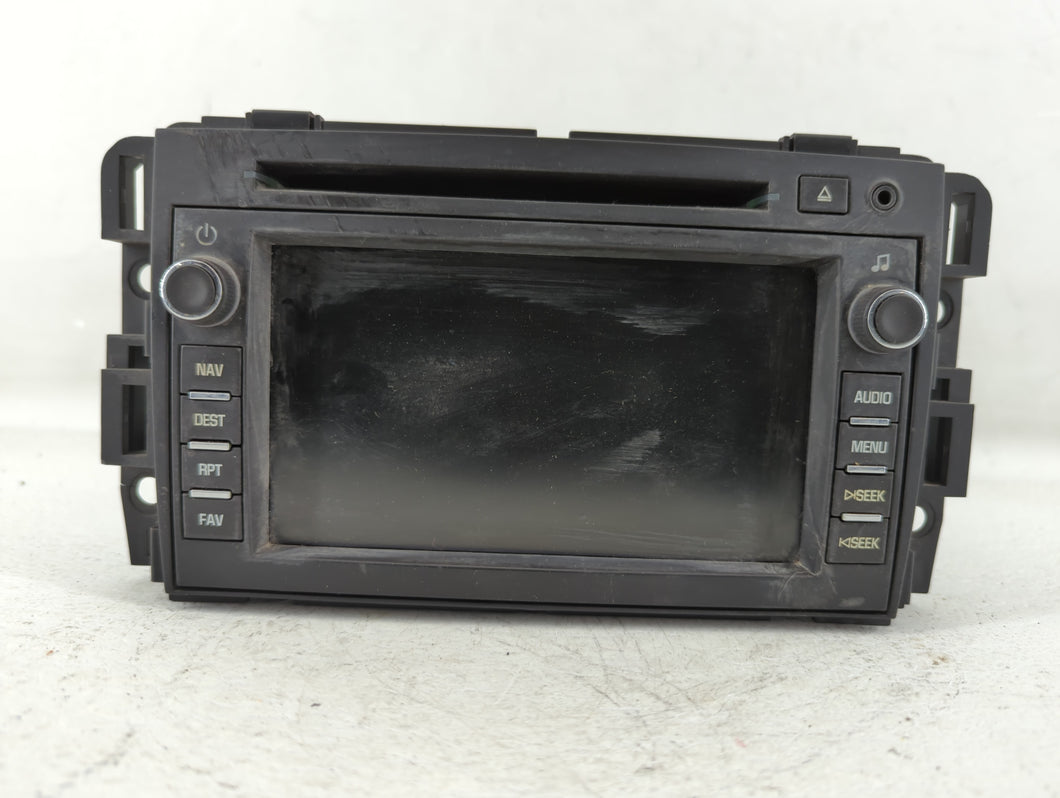 2008 Buick Enclave Radio AM FM Cd Player Receiver Replacement P/N:25925495 25796753 Fits OEM Used Auto Parts