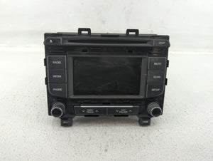 2015 Hyundai Sonata Radio AM FM Cd Player Receiver Replacement P/N:96180-C20504X Fits OEM Used Auto Parts