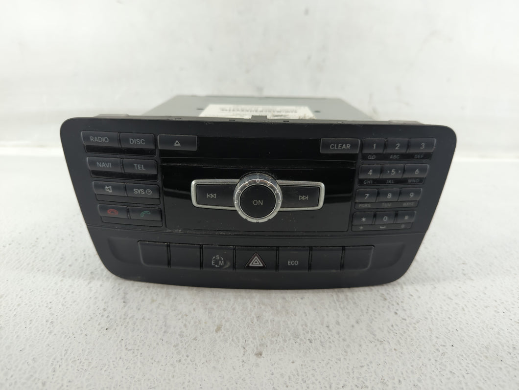 2014 Mercedes-Benz Cla250 Radio AM FM Cd Player Receiver Replacement P/N:A 246 900 99 12 Fits 2015 OEM Used Auto Parts