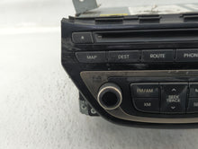 2013-2016 Hyundai Genesis Radio AM FM Cd Player Receiver Replacement P/N:96560-2M770YHG Fits 2013 2014 2015 2016 OEM Used Auto Parts