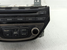 2013-2016 Hyundai Genesis Radio AM FM Cd Player Receiver Replacement P/N:96560-2M770YHG Fits 2013 2014 2015 2016 OEM Used Auto Parts