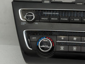 2016-2019 Kia Optima Radio Control Panel