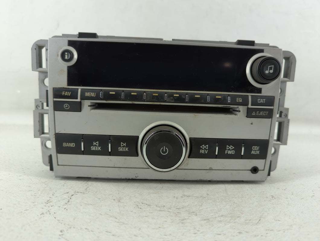 2007 Chevrolet Equinox Radio AM FM Cd Player Receiver Replacement P/N:15945856 Fits OEM Used Auto Parts