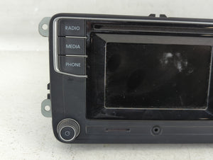 2018 Volkswagen Passat Radio AM FM Cd Player Receiver Replacement P/N:561 035 150 B Fits OEM Used Auto Parts