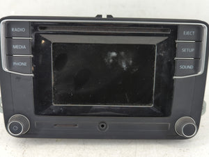 2018 Volkswagen Passat Radio AM FM Cd Player Receiver Replacement P/N:561 035 150 B Fits OEM Used Auto Parts