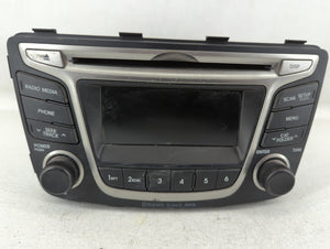 2017 Hyundai Accent Radio AM FM Cd Player Receiver Replacement P/N:96170-1R152SDH Fits OEM Used Auto Parts