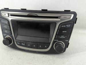 2017 Hyundai Accent Radio AM FM Cd Player Receiver Replacement P/N:96170-1R152SDH Fits OEM Used Auto Parts