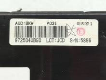 2014-2016 Kia Optima Climate Control Module Temperature AC/Heater Replacement P/N:972504UCF0 Fits 2014 2015 2016 OEM Used Auto Parts