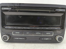 2014 Volkswagen Jetta Radio AM FM Cd Player Receiver Replacement P/N:1K0 035 164 F Fits 2013 2015 OEM Used Auto Parts