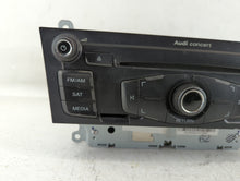 2011 Audi A4 Radio AM FM Cd Player Receiver Replacement P/N:8T1 035 186 R 8T1 035 664 C Fits 2010 2012 2013 2014 2015 2016 2017 OEM Used Auto Parts