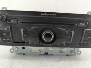 2011 Audi A4 Radio AM FM Cd Player Receiver Replacement P/N:8T1 035 186 R 8T1 035 664 C Fits 2010 2012 2013 2014 2015 2016 2017 OEM Used Auto Parts