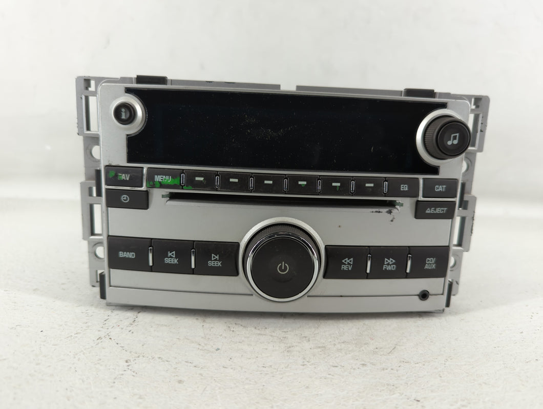 2009-2012 Chevrolet Malibu Radio AM FM Cd Player Receiver Replacement P/N:28213782 Fits 2009 2010 2011 2012 OEM Used Auto Parts