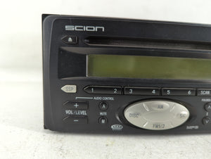 2005-2006 Scion Tc Radio AM FM Cd Player Receiver Replacement P/N:86120-0W100 Fits 2004 2005 2006 OEM Used Auto Parts