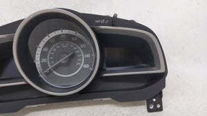 2014 Mazda 3 Instrument Cluster Speedometer Gauges P/N:HABHN1F Fits OEM Used Auto Parts - Oemusedautoparts1.com