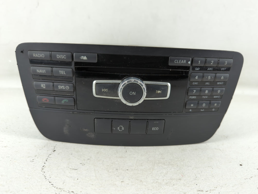 2013 Mercedes-Benz Glk250 Radio AM FM Cd Player Receiver Replacement P/N:A 204 900 00 11 Fits OEM Used Auto Parts