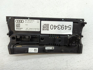 2013-2016 Audi A4 Climate Control Module Temperature AC/Heater Replacement P/N:8K1 820 043 Q Fits 2013 2014 2015 2016 2017 OEM Used Auto Parts