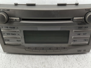 2010-2011 Toyota Camry Radio AM FM Cd Player Receiver Replacement P/N:86120-06480 Fits 2010 2011 OEM Used Auto Parts