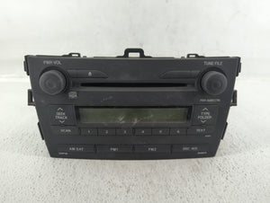 2009 Toyota Corolla Radio AM FM Cd Player Receiver Replacement P/N:86120-02750 Fits OEM Used Auto Parts