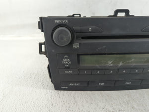 2009 Toyota Corolla Radio AM FM Cd Player Receiver Replacement P/N:86120-02750 Fits OEM Used Auto Parts