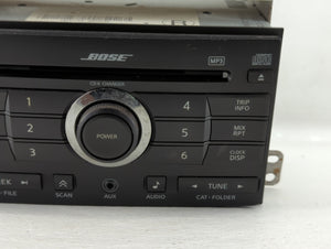 2007 Nissan Maxima Radio AM FM Cd Player Receiver Replacement P/N:286-6469-15 Fits OEM Used Auto Parts