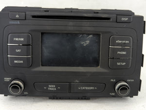 2015-2016 Kia Sedona Radio AM FM Cd Player Receiver Replacement P/N:96160-A9000WK Fits 2015 2016 OEM Used Auto Parts