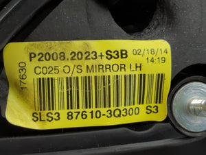 2014 Hyundai Sonata Side Mirror Replacement Driver Left View Door Mirror P/N:87610-3Q300 Fits OEM Used Auto Parts