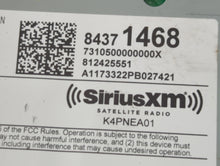 2018-2019 Chevrolet Trax Radio AM FM Cd Player Receiver Replacement P/N:84371468 Fits 2018 2019 OEM Used Auto Parts