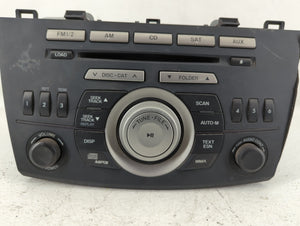 2011 Mazda 3 Radio AM FM Cd Player Receiver Replacement P/N:BBM5 66 AR0 Fits OEM Used Auto Parts