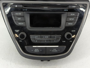 2014-2016 Hyundai Elantra Radio AM FM Cd Player Receiver Replacement P/N:96170-3X156GU Fits 2014 2015 2016 OEM Used Auto Parts