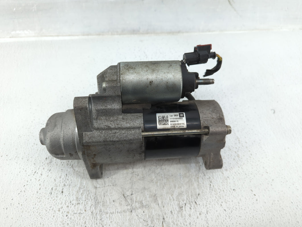 2017-2021 Chevrolet Malibu Car Starter Motor Solenoid OEM P/N:12673600 Fits 2017 2018 2019 2020 2021 2022 OEM Used Auto Parts