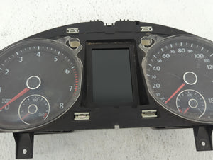 2010-2011 Volkswagen Cc Instrument Cluster Speedometer Gauges P/N:3C8920970M Fits 2010 2011 OEM Used Auto Parts