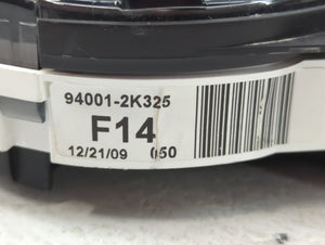 2010-2011 Kia Soul Instrument Cluster Speedometer Gauges P/N:94001-2K325 Fits 2010 2011 OEM Used Auto Parts