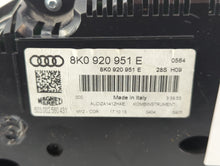 2013-2016 Audi A4 Quattro Instrument Cluster Speedometer Gauges P/N:8K0 920 950 R Fits 2013 2014 2015 2016 OEM Used Auto Parts