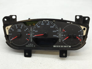 2008 Chevrolet Impala Instrument Cluster Speedometer Gauges P/N:25841497 Fits OEM Used Auto Parts