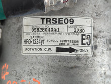 2020-2022 Acura Ilx Air Conditioning A/c Ac Compressor Oem