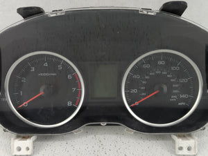 2015 Subaru Forester Instrument Cluster Speedometer Gauges P/N:85002SG660 Fits OEM Used Auto Parts