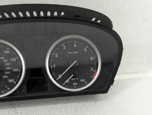 2008-2011 Bmw X6 Instrument Cluster Speedometer Gauges P/N:735611863 Fits 2008 2009 2010 2011 OEM Used Auto Parts