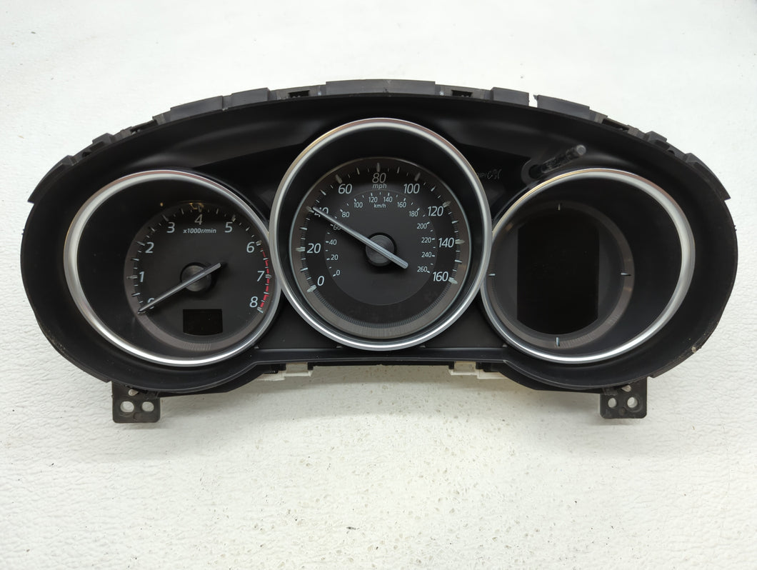 2016 Mazda Cx-5 Instrument Cluster Speedometer Gauges P/N:G46L 55 430 Fits OEM Used Auto Parts