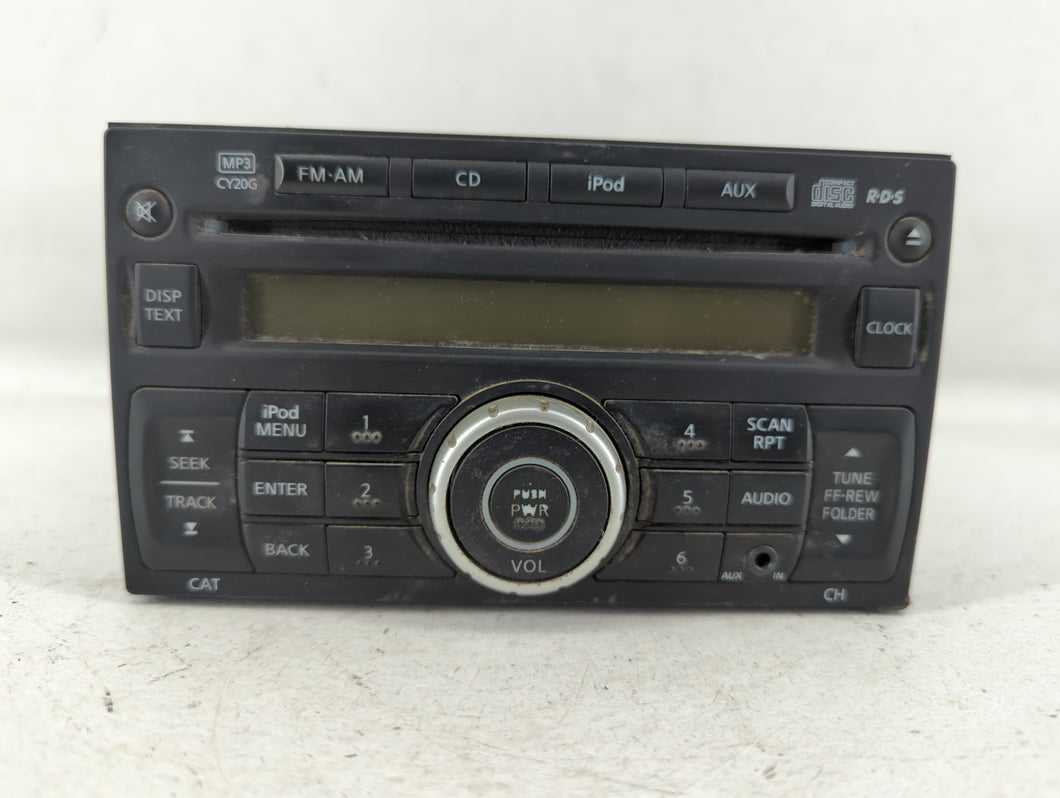 2012-2014 Nissan Versa Radio AM FM Cd Player Receiver Replacement P/N:28185 3AN1A Fits 2012 2013 2014 OEM Used Auto Parts