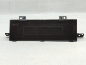 Subaru Xv Information Display Screen