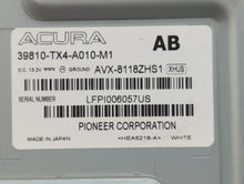 2013-2015 Acura Rdx Information Display Screen