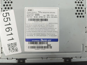 2007-2009 Kia Spectra Radio AM FM Cd Player Receiver Replacement P/N:96150-2F700 Fits 2007 2008 2009 OEM Used Auto Parts