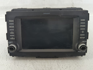 2019-2020 Kia Sedona Radio AM FM Cd Player Receiver Replacement P/N:96160-A9510WAC Fits 2019 2020 OEM Used Auto Parts