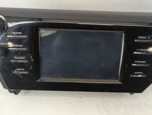 2018 Toyota Camry Radio AM FM Cd Player Receiver Replacement P/N:86140-06440 Fits OEM Used Auto Parts