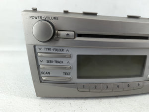 2010-2011 Toyota Camry Radio AM FM Cd Player Receiver Replacement P/N:86120-06480 Fits 2010 2011 OEM Used Auto Parts