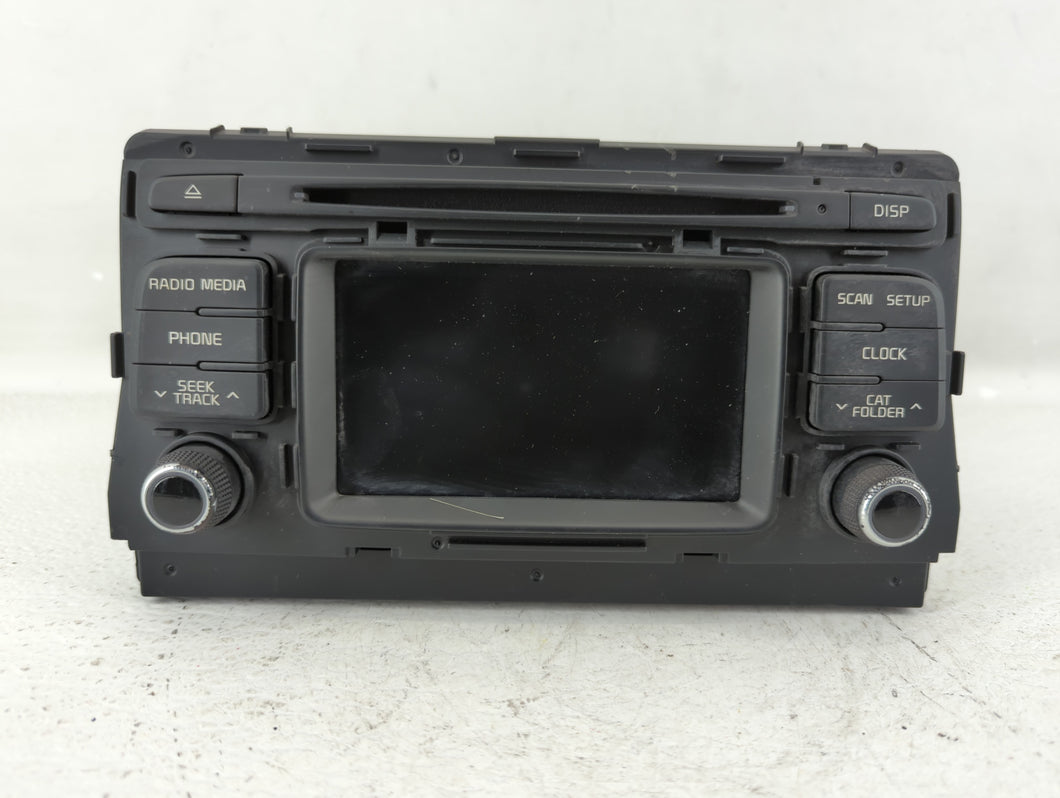 2017 Kia Optima Radio AM FM Cd Player Receiver Replacement P/N:96180-A8150WK Fits OEM Used Auto Parts