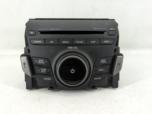 2012-2013 Hyundai Azera Radio AM FM Cd Player Receiver Replacement P/N:96560-3V4504X Fits 2012 2013 OEM Used Auto Parts